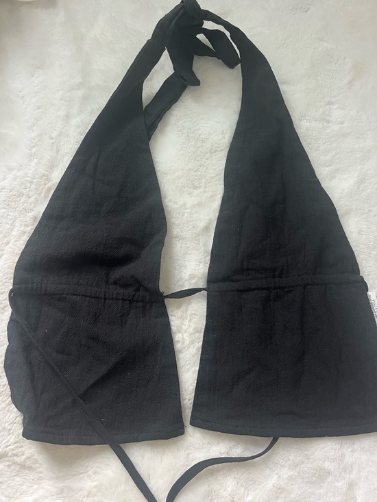 SHEIN Tops - Black Tie Top